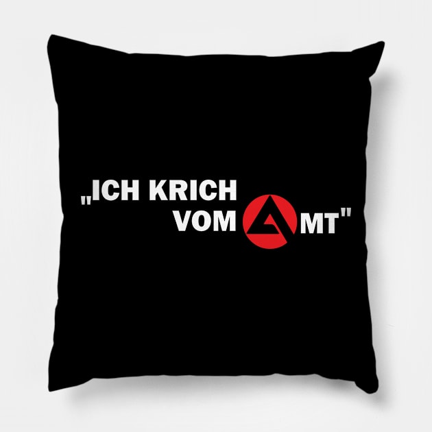 Employment Office Ich Krich From the office Pillow by danonbentley