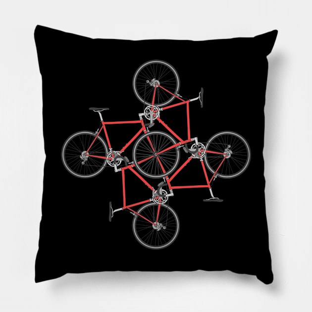 Bicycle Lover Pillow by shirtsyoulike