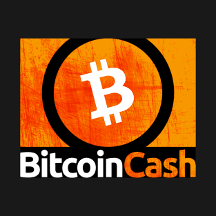 Bitcoin Cash (BCH)  Crypto Logo  -Vintage T-Shirt