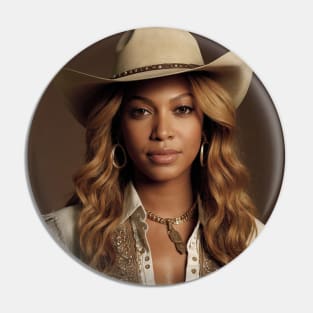 cowgirl Beyoncé Pin