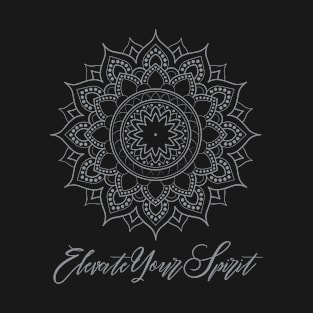 Mandala-Elevate Your Spirit -Tee shirt T-Shirt