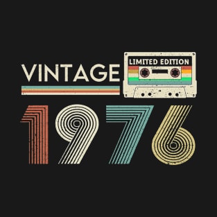 Vintage 1976 Limited Cassette T-Shirt