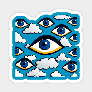 eyes in the sky Magnet