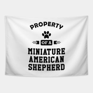 Miniature American Shepherd - Property of a Miniature American Shepherd Tapestry