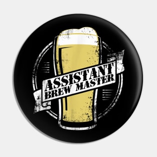 Assistant Brew Master Beer Brewing Pin