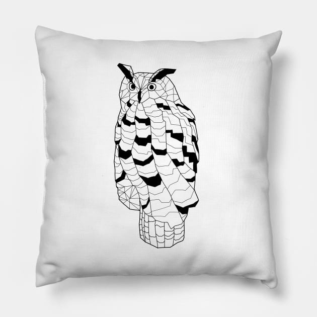 Owl Pillow by Ål Nik's Art