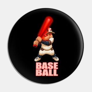 Baseball star player Pin