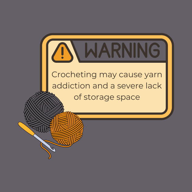 Crochet Warning by Ivy Lark - Write Your Life