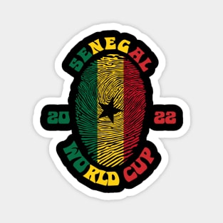 Senegal World Cup 2022 Magnet