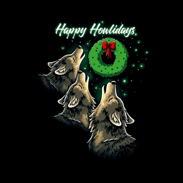 Happy Howlidays by Crokwalkins