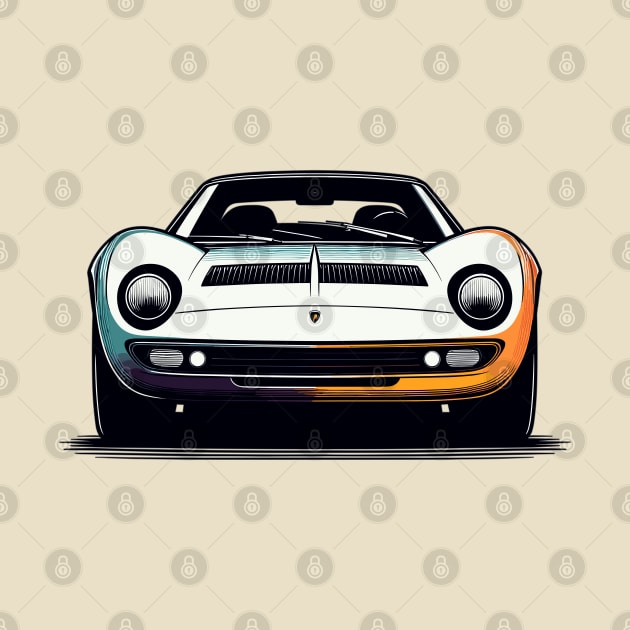 Lamborghini Miura by Vehicles-Art