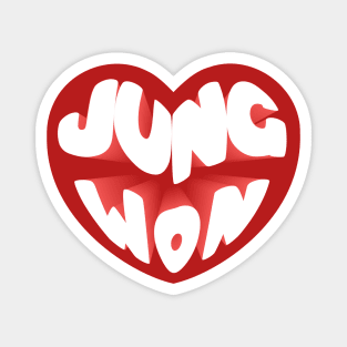 ENHYPEN JUNGWON HEART Magnet