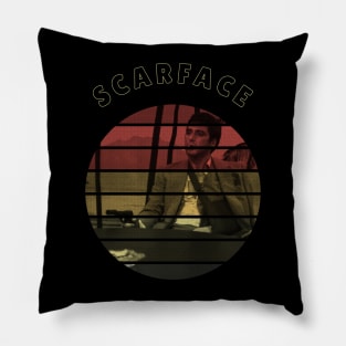 Vintage Scarface Pillow