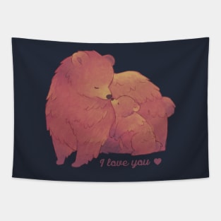 Momma Bear & Cub - Happy Mother's Day 2 Tapestry