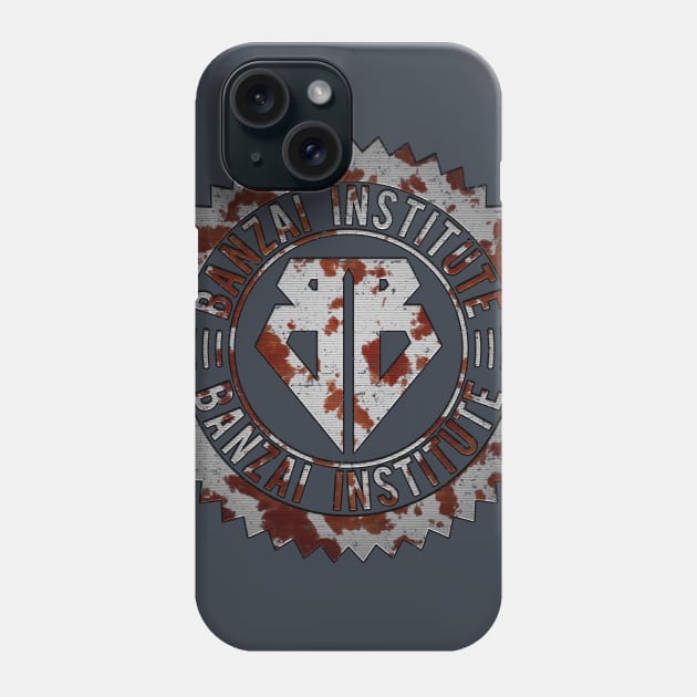 Banzai Institute [Rust Steel/Worn] Phone Case by Roufxis