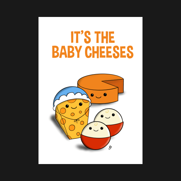 It's the Baby Cheeses - Christmas card by GarryVaux
