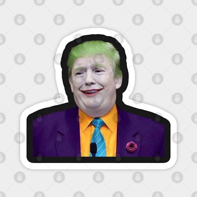 Trump Joker Magnet by jordan5L