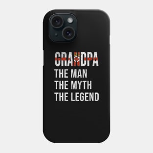 Grand Father Irish Grandpa The Man The Myth The Legend - Gift for Irish Dad With Roots From  Northern Ireland Phone Case