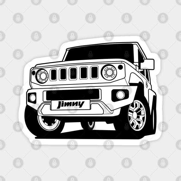 Suzuki Jimny Magnet by HSDESIGNS