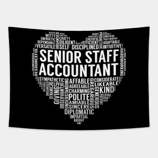 Senior Staff Accountant Heart Tapestry