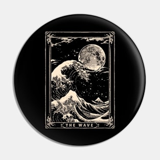 Kanagawa Tarot Card Pin