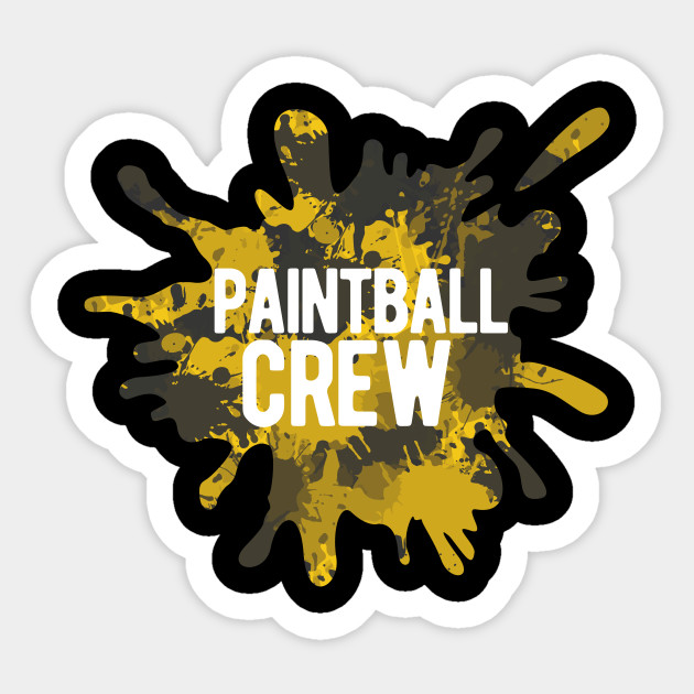 Matching Paintball Sticker Cool Fun Sports Game Team Sticker - Team - Sticker