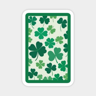 Shamrock pattern Magnet