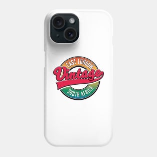 East London south africa vintage logo Phone Case