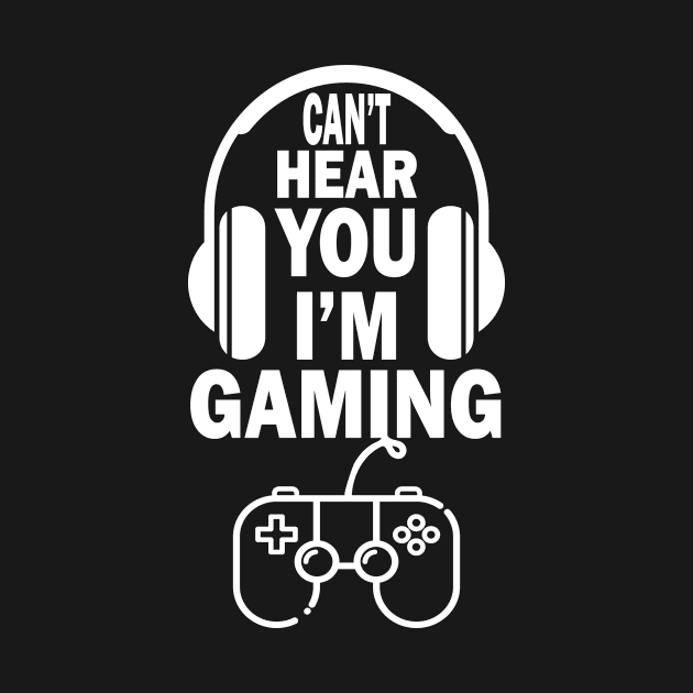 can't hear you i'm gaming by good day store