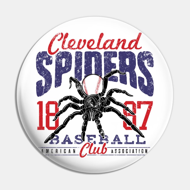 Cleveland Spiders Baseball Pin by MindsparkCreative