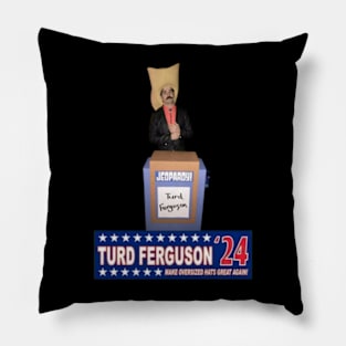 Turd Ferguson t-shirt Pillow