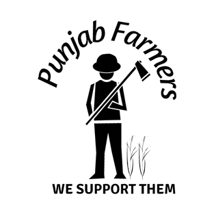 pujab Farmers we support them T-Shirt