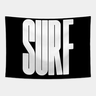 SURF Bold text logo Tapestry