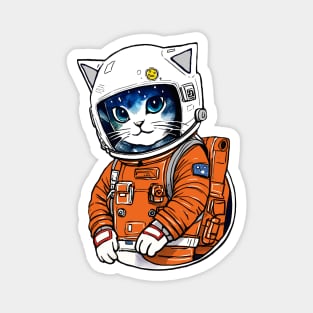 Astro cat Magnet