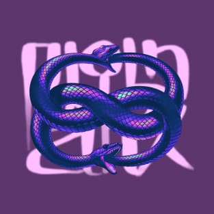 Snakes (purple) T-Shirt