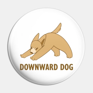 Downward-facing Dog Pin