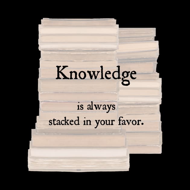 Knowledge is Stacked by Leroy Binks