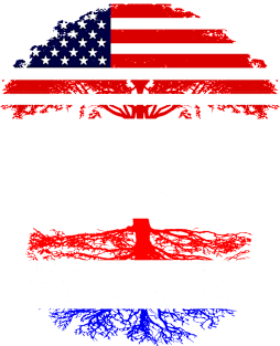 American Grown With Dutch Roots - Gift for Dutch From Netherlands Magnet