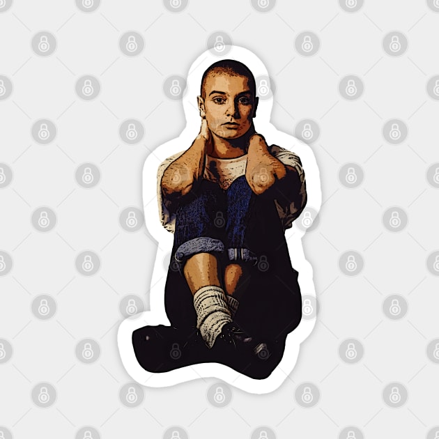 Sinead O'Connor Magnet by devilcat.art