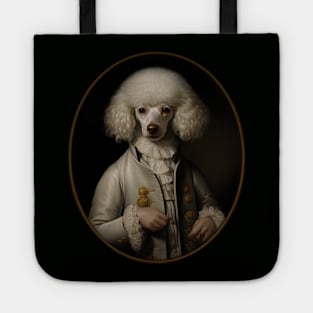 Victorian Noble Poodle - Oil Painting Style Tote