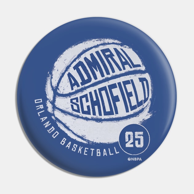 Admiral Schofield Orlando Basketball Pin by TodosRigatSot