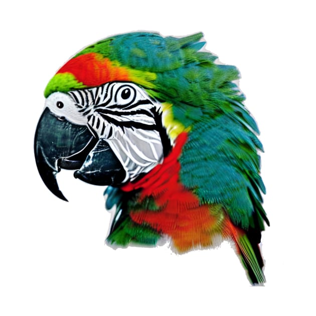 Profile of a Parrot by ArtistsQuest