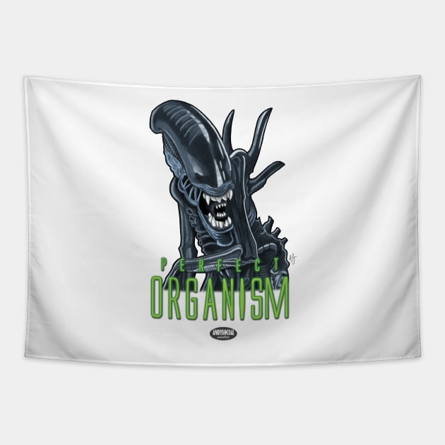 Xenomorph Tapestry by AndysocialIndustries