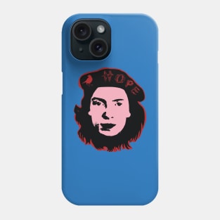 HOPE Emily Dickinson Che Guevara Pop art design Blood Red  Version Phone Case