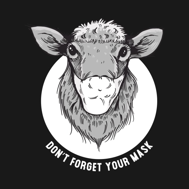 Don't Forget Your Mask Sheep by UNDERGROUNDROOTS