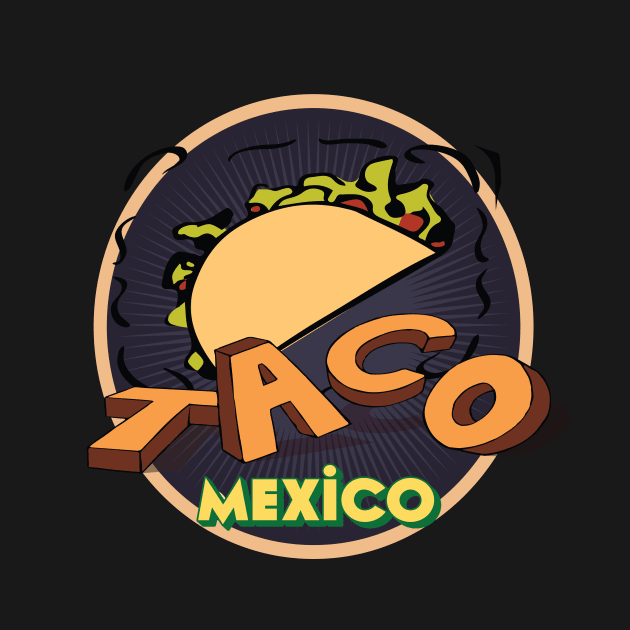 Taco Mexico / Foodietoon by ProjectX23