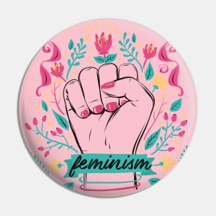 Feminism sorority girl boss Pin