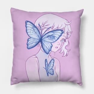 Truth, Tears and Butterflies Pillow