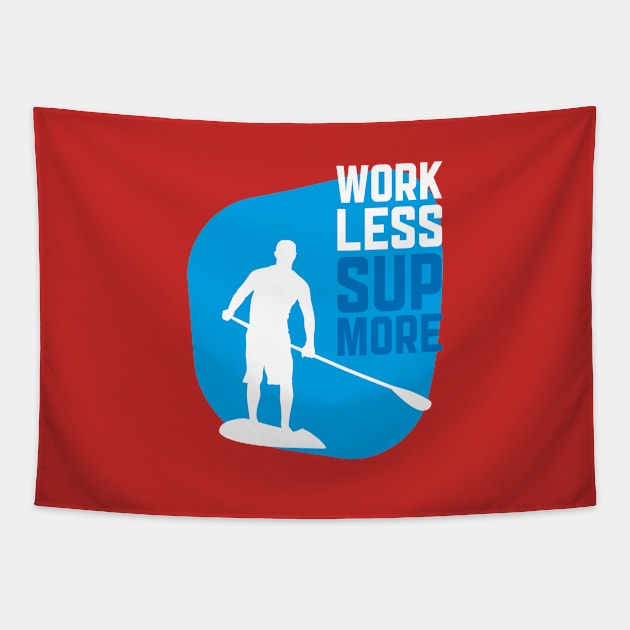 Stand Up Paddle Shirt Tapestry by Garage Du Nord