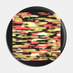 Camouflage Olive Pin